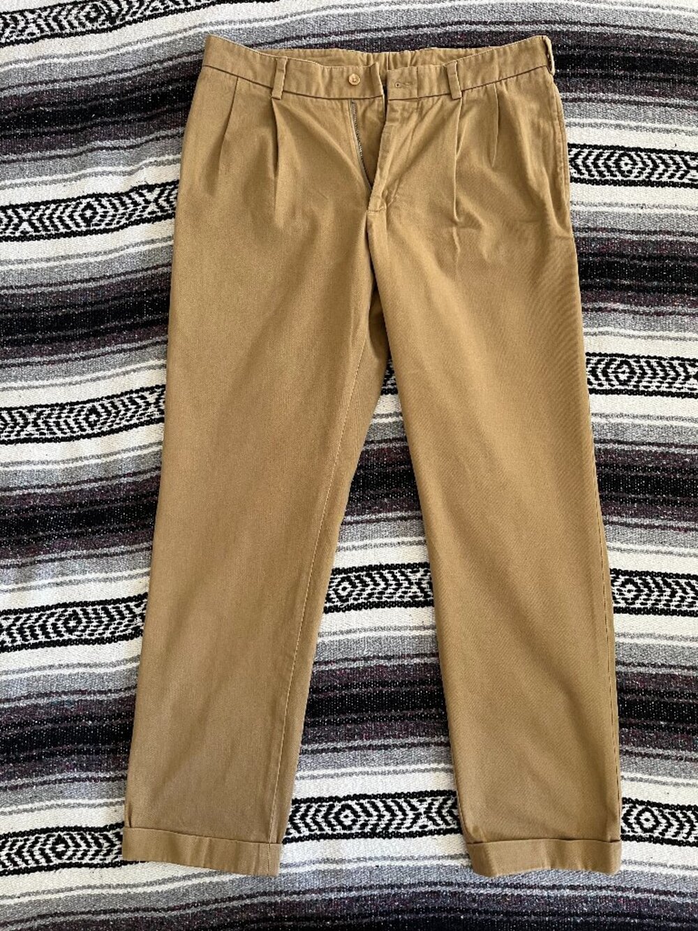 Bill's Khakis - Original Twill - Classic Fit (M2) Pleated + Cuffed - 34W / 32.5L